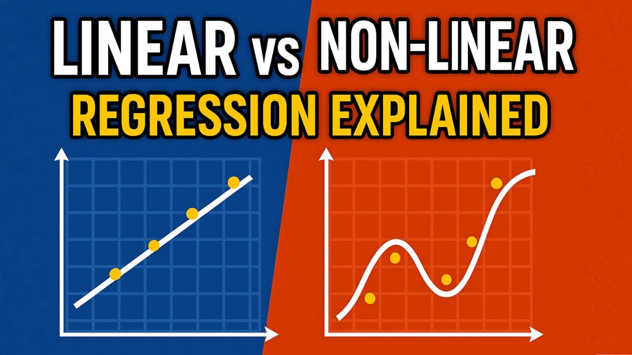 Linear vs Non-Linear Regression | Intuition, Math & Python Explained ...