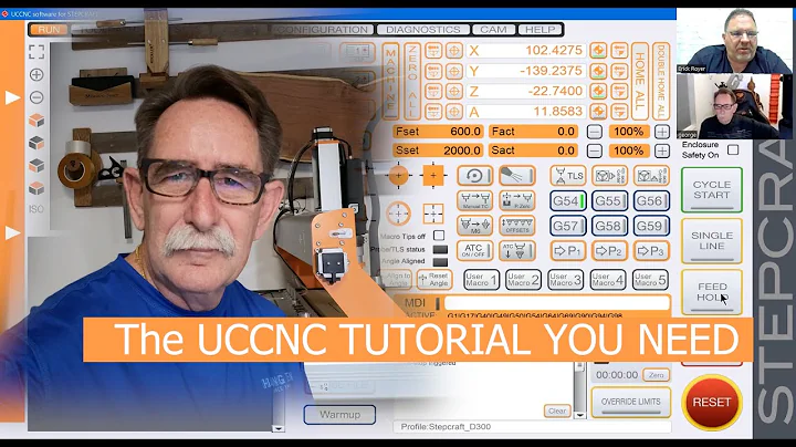 UCCNC Tutorial by an Expert - All Stepcraft CNC's use this Controller - DayDayNews