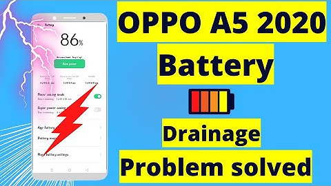 Oppo A5 2020 Battery Drainage Problem solved/ oppo A5 2020