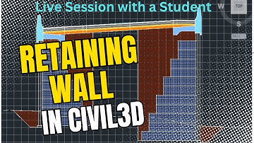 Civil 3D Retaining Wall Design | Complete Workflow (Alignment, Profile, and Surface Modeling)