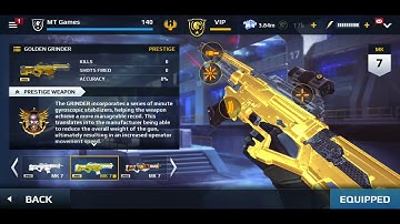 Modern Combat 5: Golden Grinder Finally Available for Android (Legit, No Hacks)