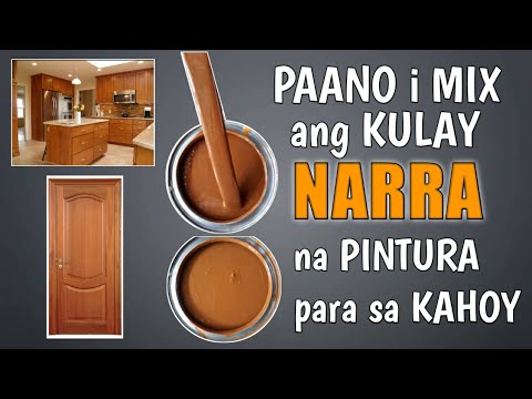 Video: Kulay ng muwebles na 