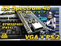 Эмулятор ZX Spectrum 48K c выходом VGA и клавиатурой PS/2 на STM32F401(411)