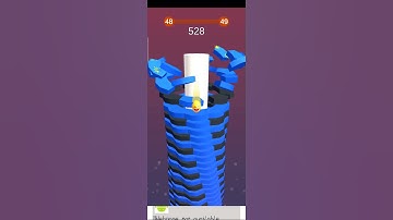 Stack ball | Level 48 & 49 | Gameplay Solutions | Astar Adventures. #shorts #gameplay #walkthrough
