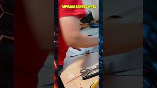 ASINETO DE MOTO TAPIZADO #automobile #tapiceria #tutorial #diy