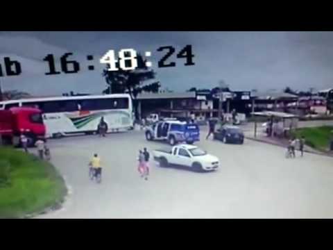 Vídeo mostra momento de batida fatal