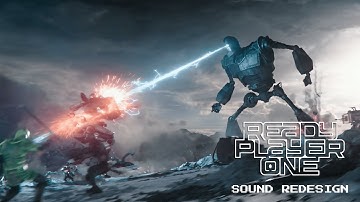 [4K] (No Music) READY PLAYER ONE - BATTLE ON PLANET DOOM | SOUND REDESIGN