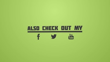 FREE Outro Template [Thanks for 4k!] - After Effects CS5