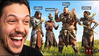 El grupo más caótico jugando Diablo IV en hardcore