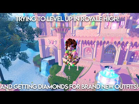 PIINKBLINKS: ROYALE HIGH LEVELING UP FOR DIAMONDS FOR CLOTHS!😂