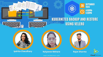 Kubernetes Backup and Restore using Velero