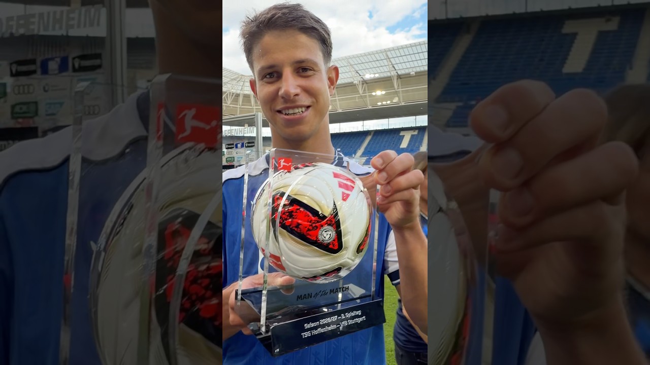 🦬 MAN OF THE MATCH 🆚 Stuttgart 💪 #Hoffenheim #AdamHlozek