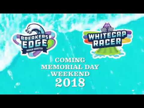 Two all-new attractions, Breakers Edge Water Coaster and Whitecap Racer, are coming to The Boardwalk At Hersheypark Memorial Day Weekend 2018!