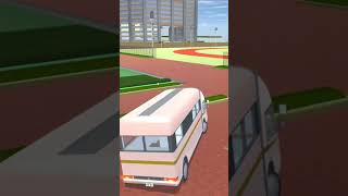 Bus Driving In School Road Sakura Bus Sakura School Simulator