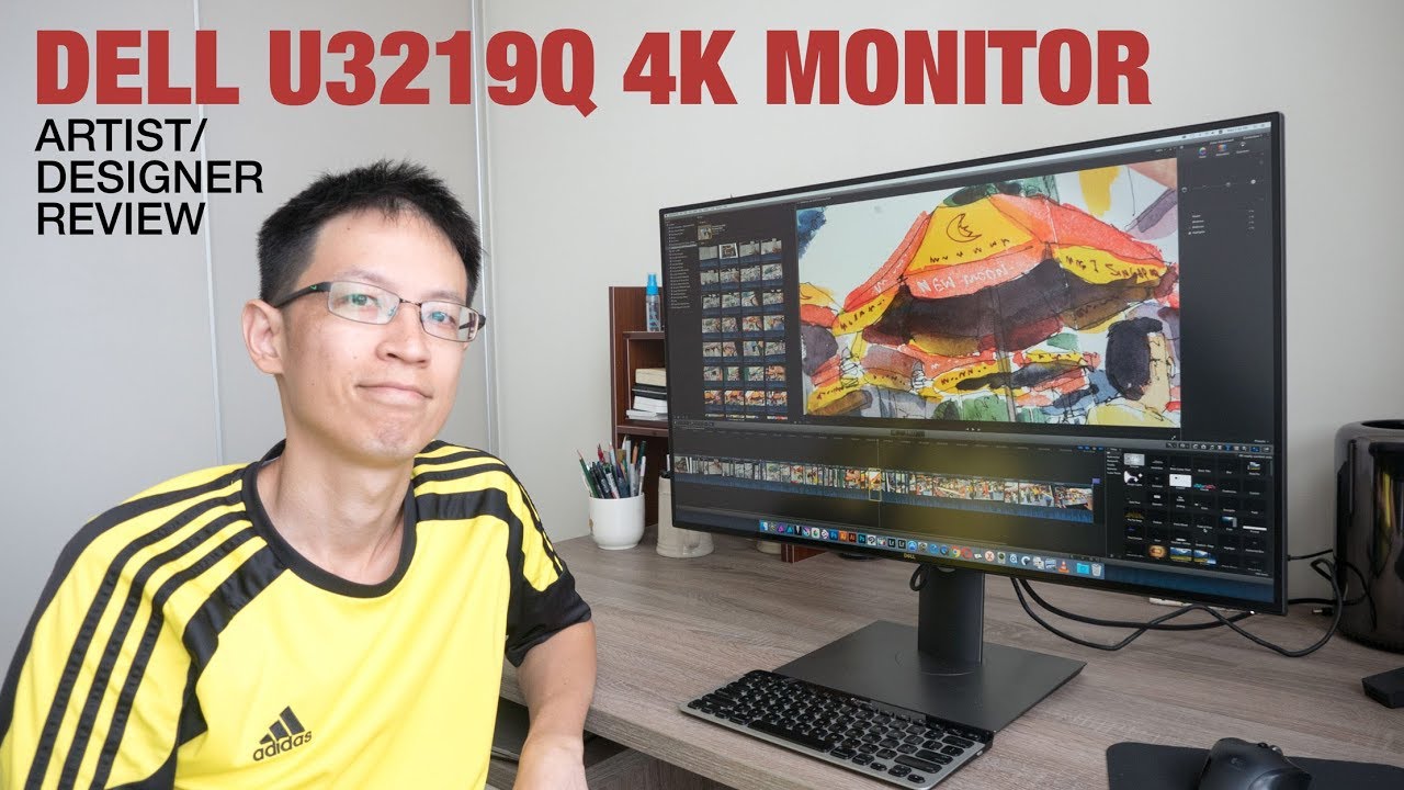 Unboxing Dell U3219Q 4K Monitor - YouTube