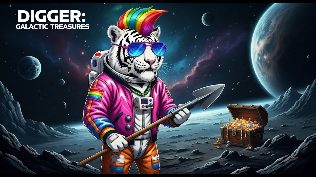 Digger: Galactic Treasures | EP 2 | What Secrets Will I Dig Up???