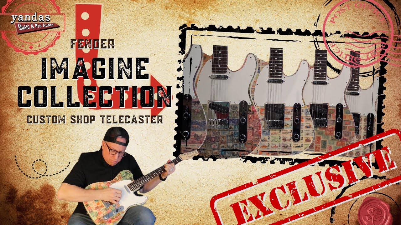 Fender Limited Edition Stamp Guitars