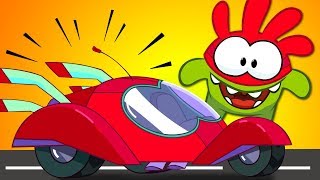 Om Nom Arabic - Car Race | قتال سيارة | مقاطع فيديو كرتون مضحكة