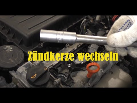 VW Polo 9N -- Zündspule und Zündkerzen wechseln 