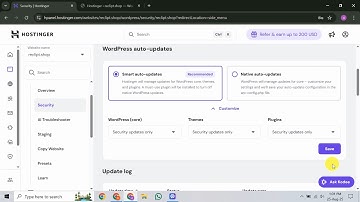 How To Fix WordPress Automatic Updates Failed in Hostinger