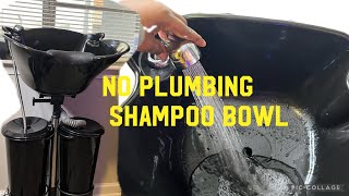 Best shampoo bowl portable/ Meilleur bol de lavage portable ~ no plumbing