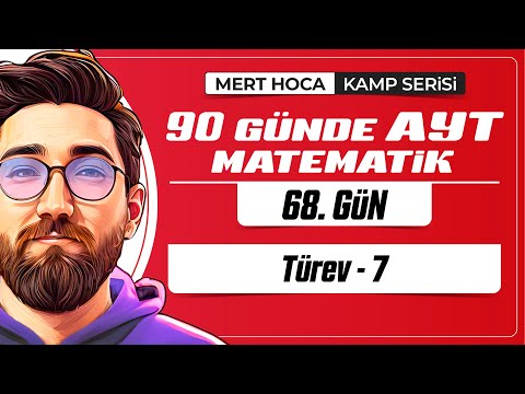 90 Günde AYT Matematik Kampı | 68.Gün |  Tek Video | Türev-7 | 2024 | #merthoca