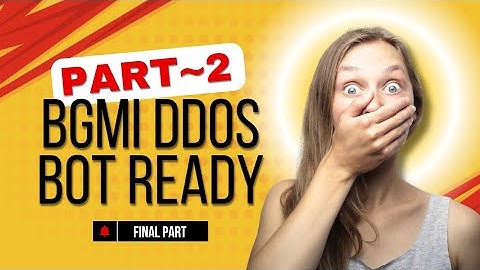 How To make ddos telegram bot Free | Free File | #bgmi #bgmihack  #howtohackfreefire  #bgmihacker