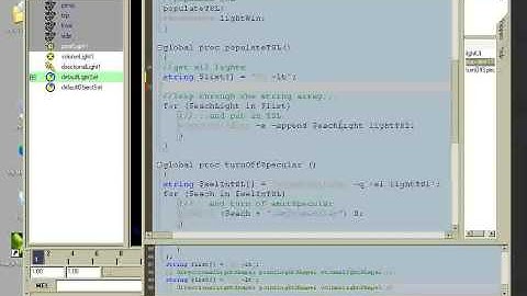 MEL Text Scroll List Control Part 2