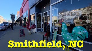 Would you visit or move to Smithfield, NC? | Town Center Walk Through