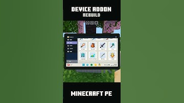 Laptop Addon rebuild for Minecraft pe version 1.21.94 | MCPE computer mod #shorts #minecraft