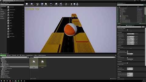 Unreal Engine 4 Dev | Rolling Ball Demo