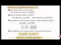Chemical Equilibrium; Law of Mass Action and Kc Expression