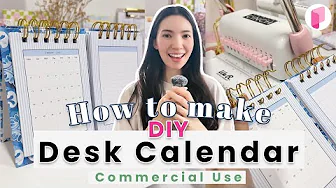 DIY Desk Calendar - Tutorial