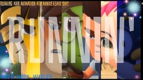 Running Man Animation Tribute(Song:Runnin