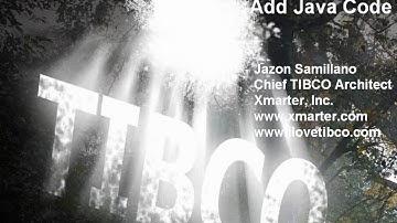 TIBCO Designer Tutorial - Add Java Code