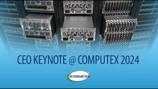 Supermicro CEO Keynote at COMPUTEX 2024 with Japanese Subtitles