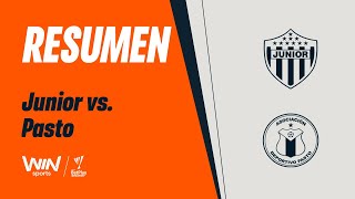 Junior Vs. Pasto Resumen Y Es Liga Betplay Dimayor 2025-2 Fecha 13