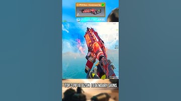 Top 3 PP19 Bizon Legendary skins in CODM