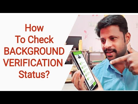 How to Track  Background Verification Status, How to Check by Background Verification Status