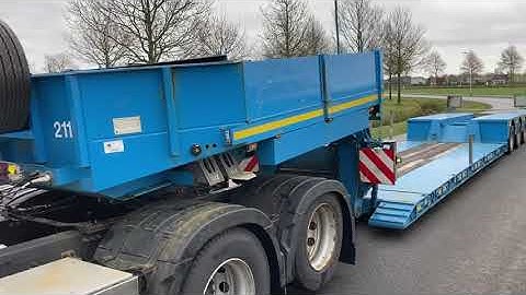 Faymonville STBZ 3VA Extendable Low Loader