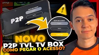TVL TV BOX - NOVO APLICATIVO P2P 6.2! COMO ATUALIZAR E PEGAR O NOVO ACESSO AO APP P2P TVL TV BOX? screenshot 3