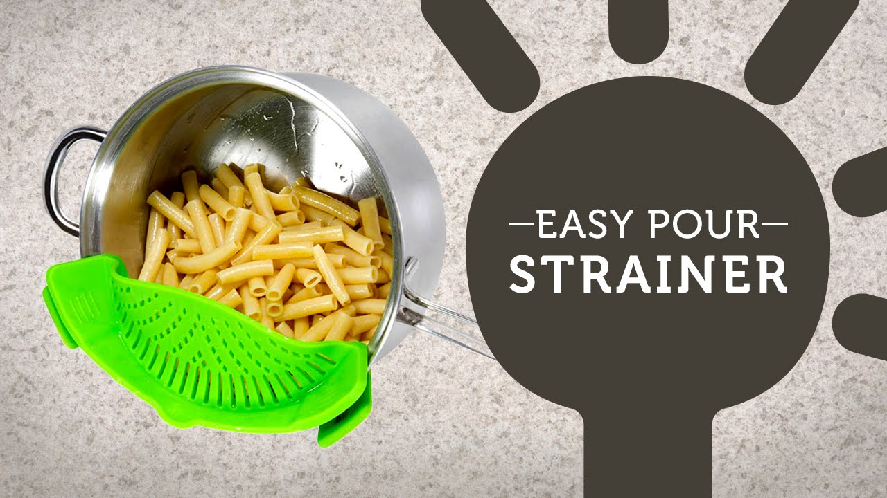 Snap N Strain Pot Strainer And Pasta Strainer Adjustable - Temu