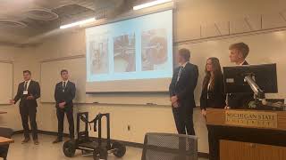 MSU Engineering Capstone Project - Kneeling Garden Cart