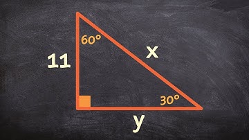 Using special right triangles to determine the missing values of a triangle
