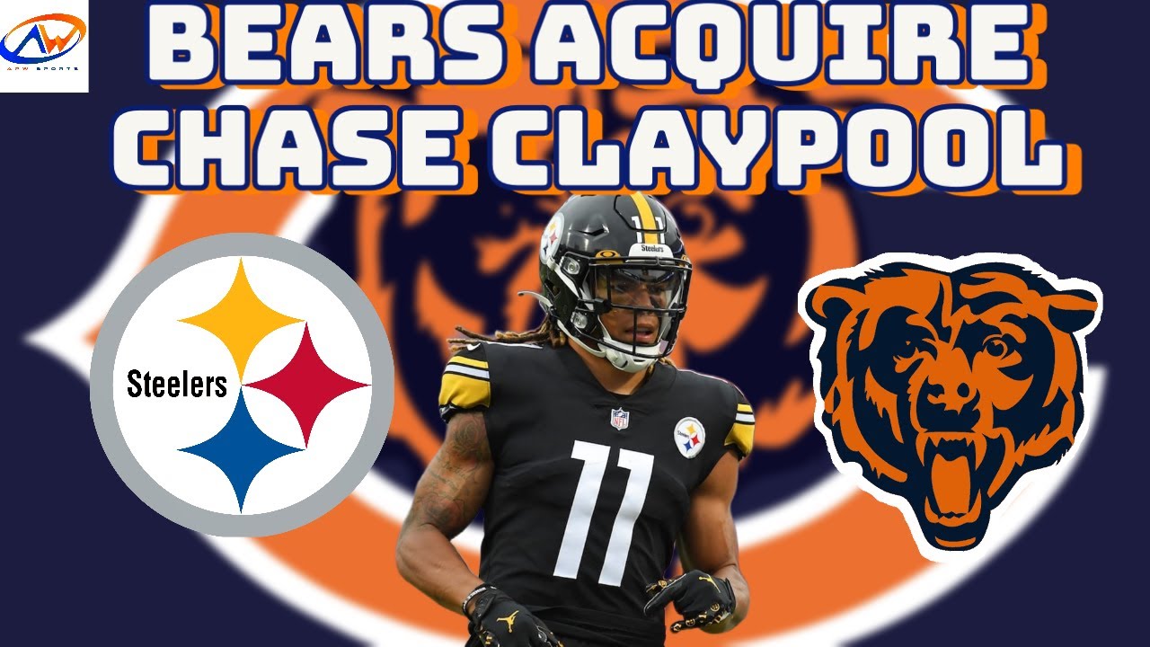Bears Trade For WR Chase Claypool From Steelers Chicago Bears News