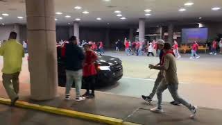 Pelicans crowd leaving Smoothie King love Jose Alvarado
