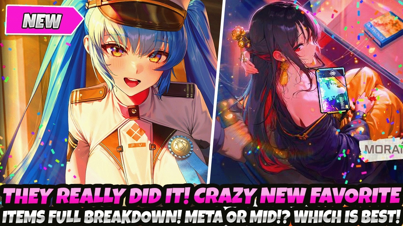 *THEY FREAKING DID IT!* CRAZY NEW FAVORITE ITEMS! FULL BREAKDOWN! META OR MID!? WHICH IS BEST (Nikke