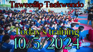 #taekwondo training 10/5/2024 #taweesilp_taekwondo_Thailand