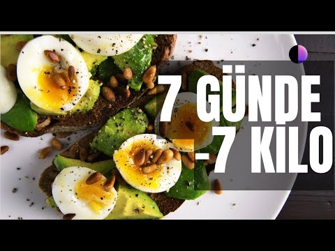 7 GÜNDE -7 KİLO // Yumurta İle 1 Haftada 7 Kilo Verin | Diyetisyen Hatice Nur EGE