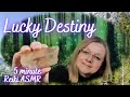 Reiki asmr to attract your highest lucky destiny calcite  citrine crystal healing